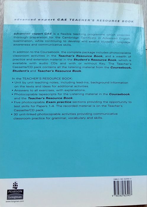 Advanced Expert Teacher's Resource Book