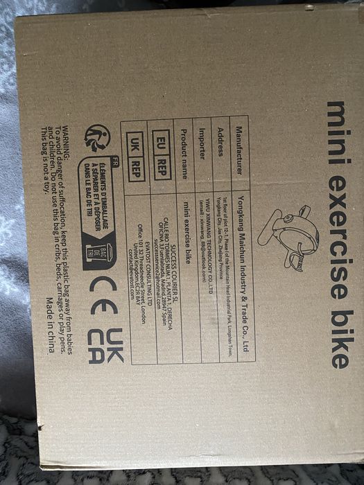 Mini rowerek treningowy NOWY