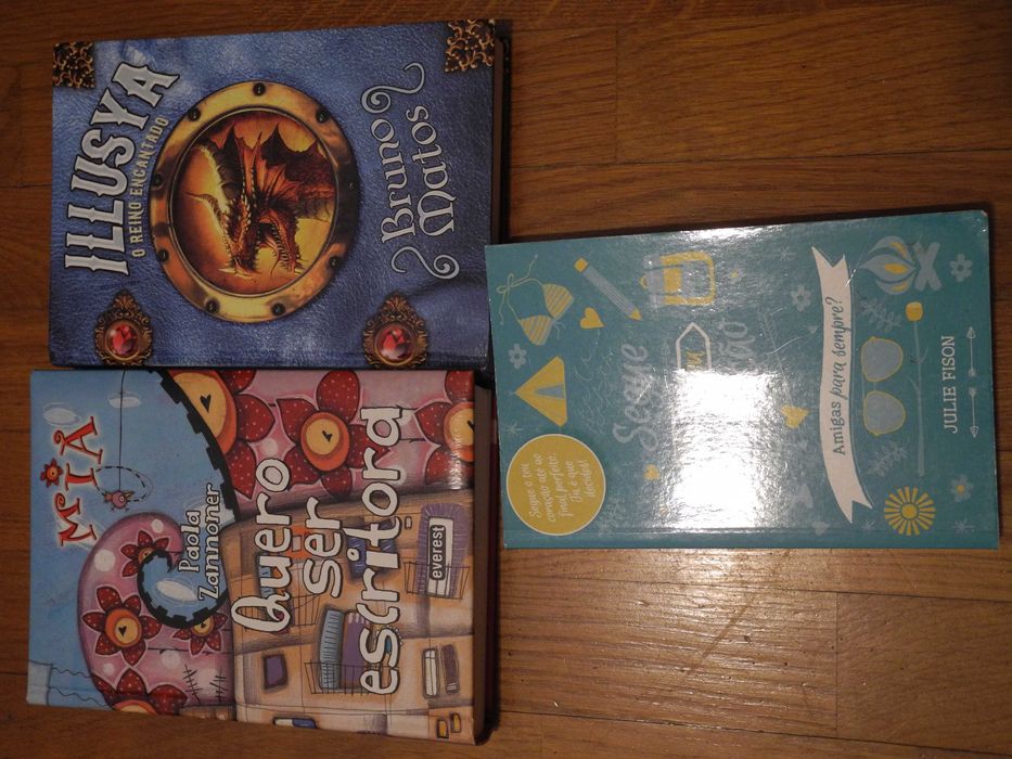 Livros juvenis a €4 cada