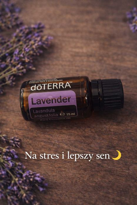 Olejek lawendowy 100% naturalny doTerra – na sen i stres | HIT