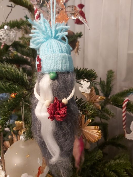 Ozdoby choinkowe, skrzaty, krasnale,  gnomy