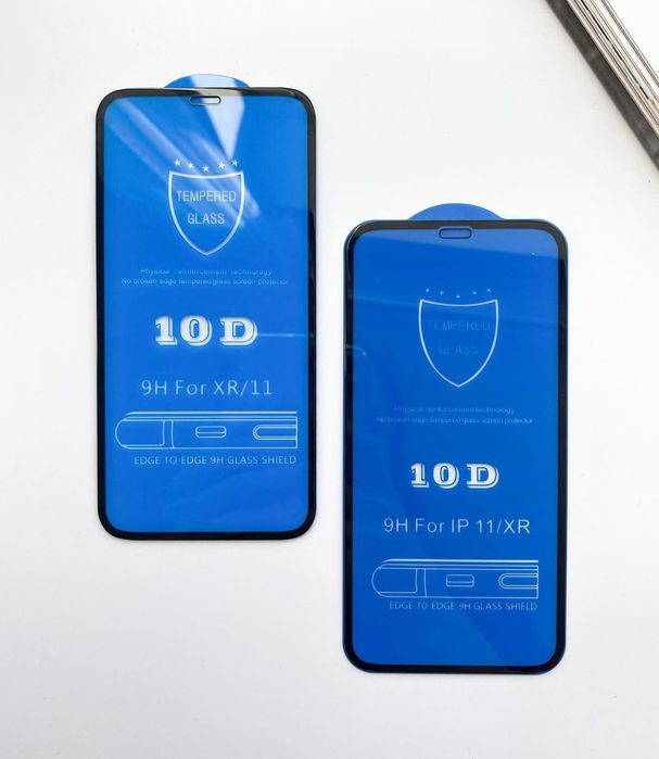Cкло для iPhone NEW Glass  10 D / захисне скло на айфон