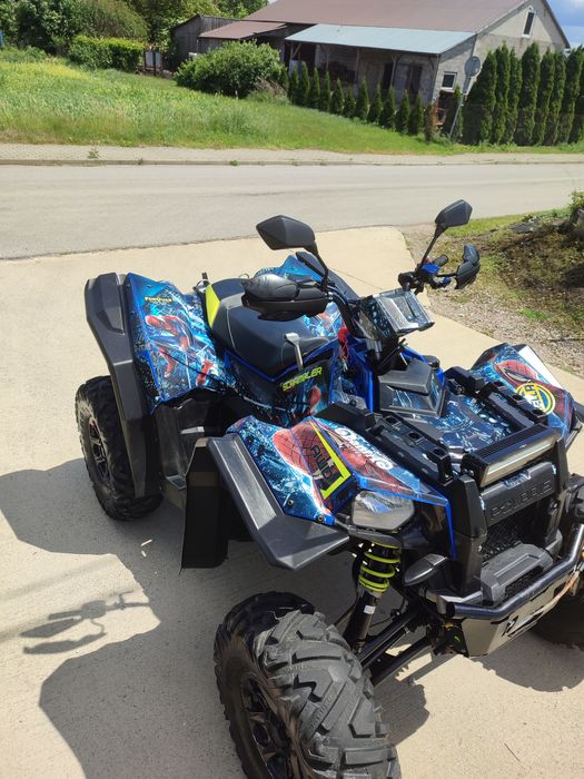 Polaris Scrambler 1000S 2021r, PL Salon wciągarka LED BAR ZAMIANA