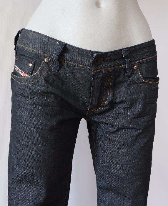 Diesel Lowky spodnie jeansy W29 L34 pas 2 x 42 cm