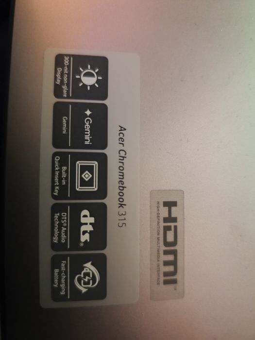 Acer chromebook 315 laptop do pracy