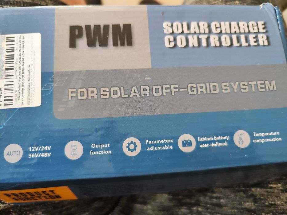 Solar Controller 12v/24v/36v/48v64553311784961122
