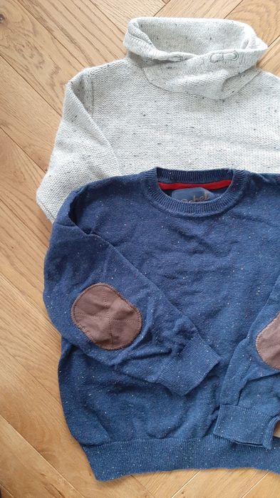 Zestaw dwóch sweterków Rebel i Primark, rozm. 110,bstan bdb