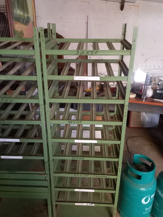 Estante para organização de caixas de para fuso etc