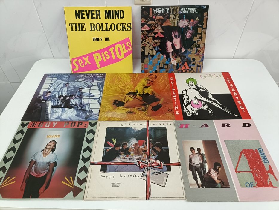 PUNK ROCK, NEW WAVE, Post Punk e outros {vinis}