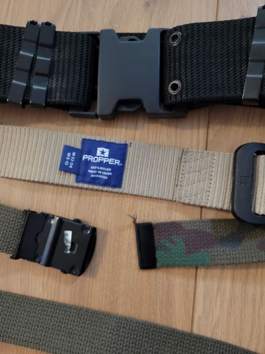 pasek parciany policja wojsko