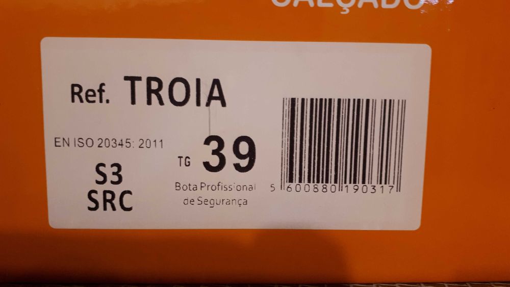 Sapatos de trabalho (Novos)