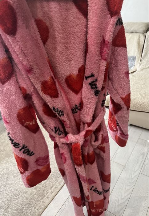 Халат махровый женский