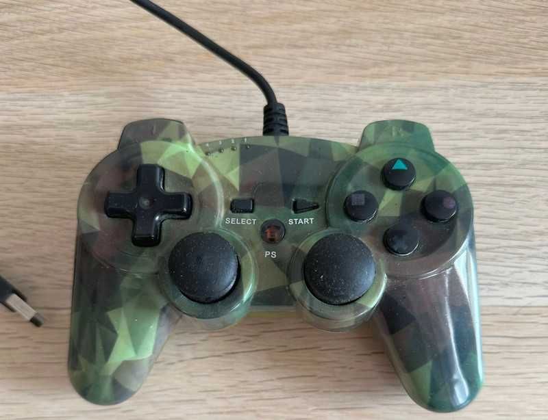 Comando Verde Camo Genérico Com Fio PlayStation 3 (PS3)