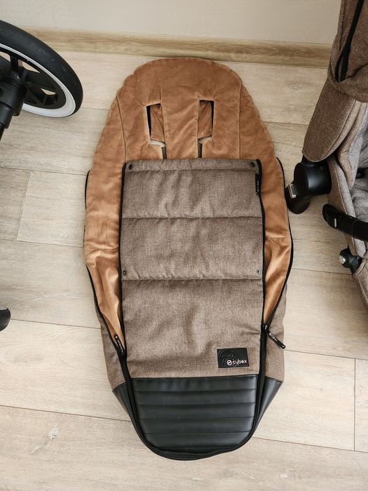 Коляска Cybex Priam platinum 2 в 1 + зимовий конверт: 28 400 грн
