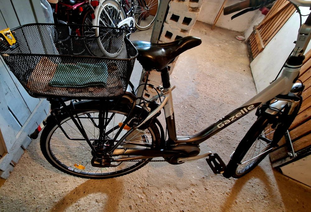 rower elektryczny gazelle orange z systemem enviolo - silnik bosch