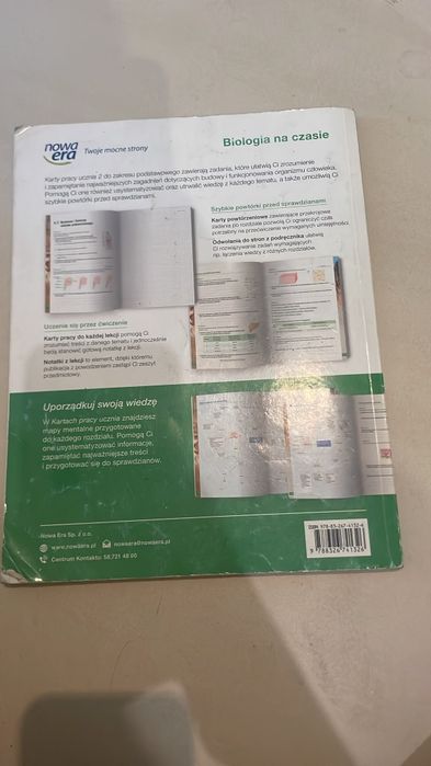 Biologia na czasie 2, podręcznik i karty pracy