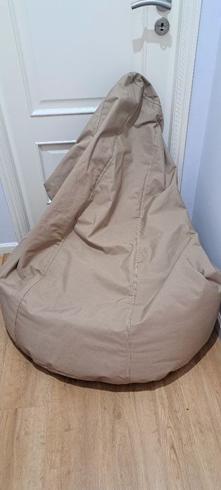 Puff em tecido confortável