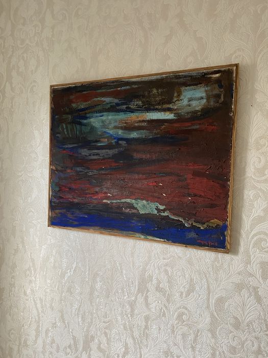 Obraz 83x67cm ciemne kolory