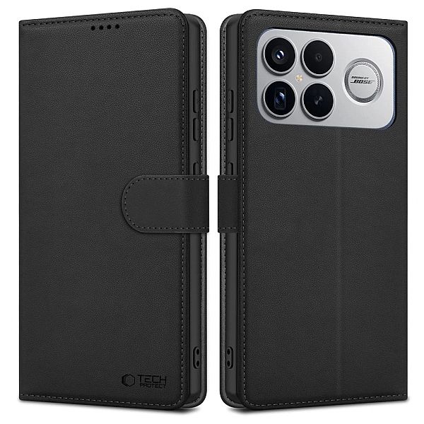 Tech-Protect Wallet Xiaomi Poco F8 Ultra Black