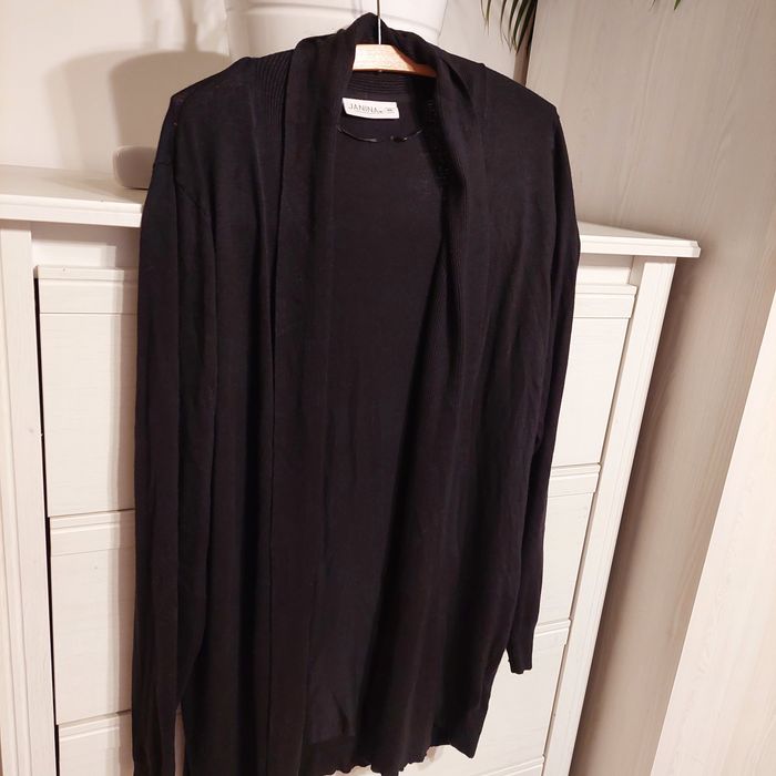 Sweterek kardigan  czarny Janina r.50,52
