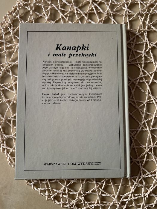 NOWA książka „Kanapki oraz małe przekąski” Heinz Imhof przepisy