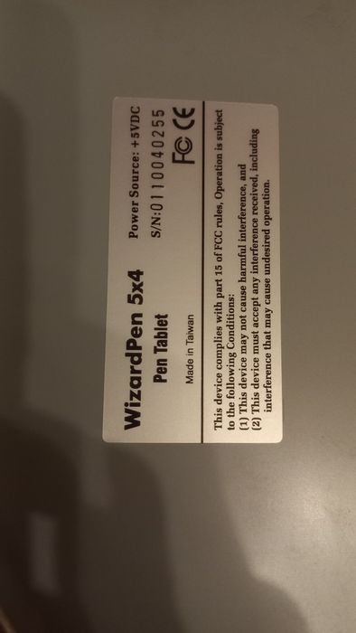 Графический планшет Genius WizardPen 5х4 ,
