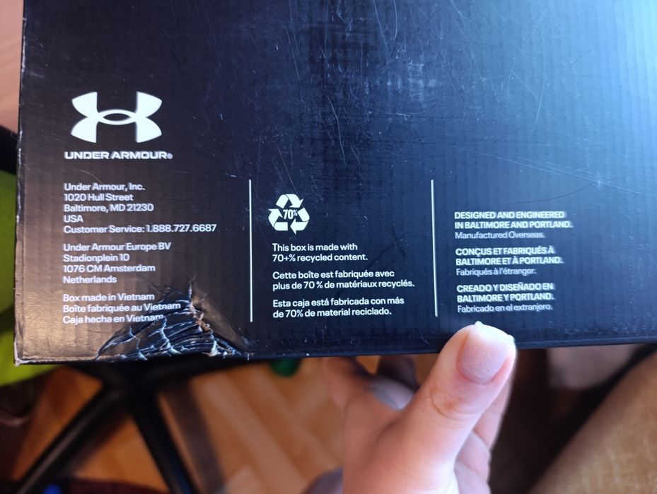 Продам нові кросівки Under Armour  нові