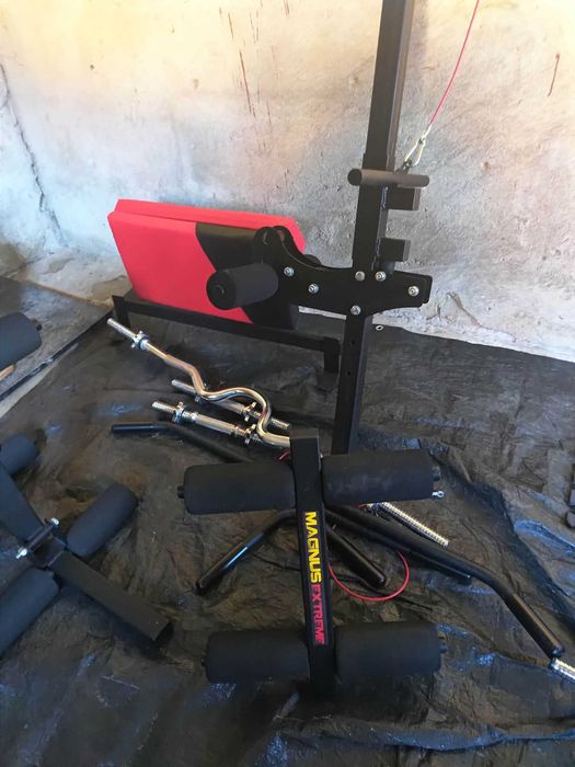 Zestaw Treningowy Magnus Extreme + 105kg Obciążenia | Full Zestaw