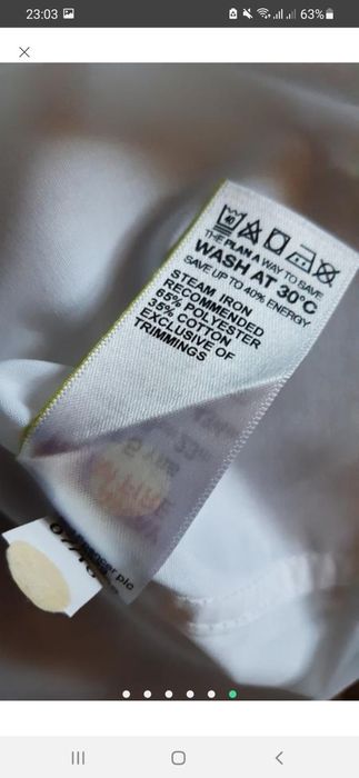 Белая школьная рубашка для мальчиков.