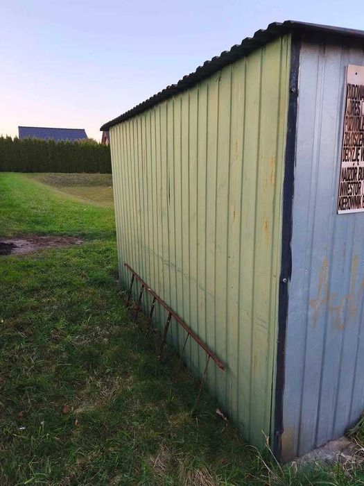 garaż blaszany 3na5