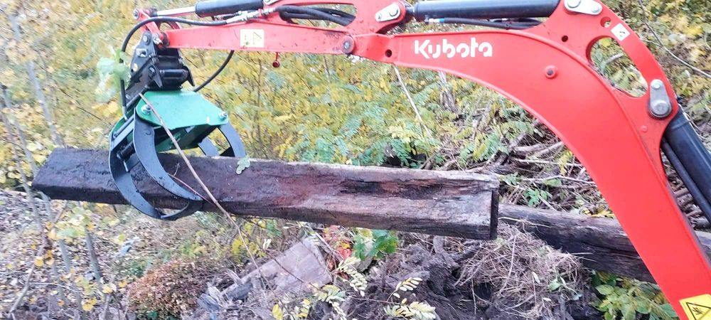 Usługi minikoparką