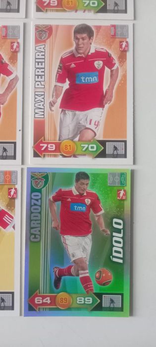 9 cartas Adrenalyn 2010-11