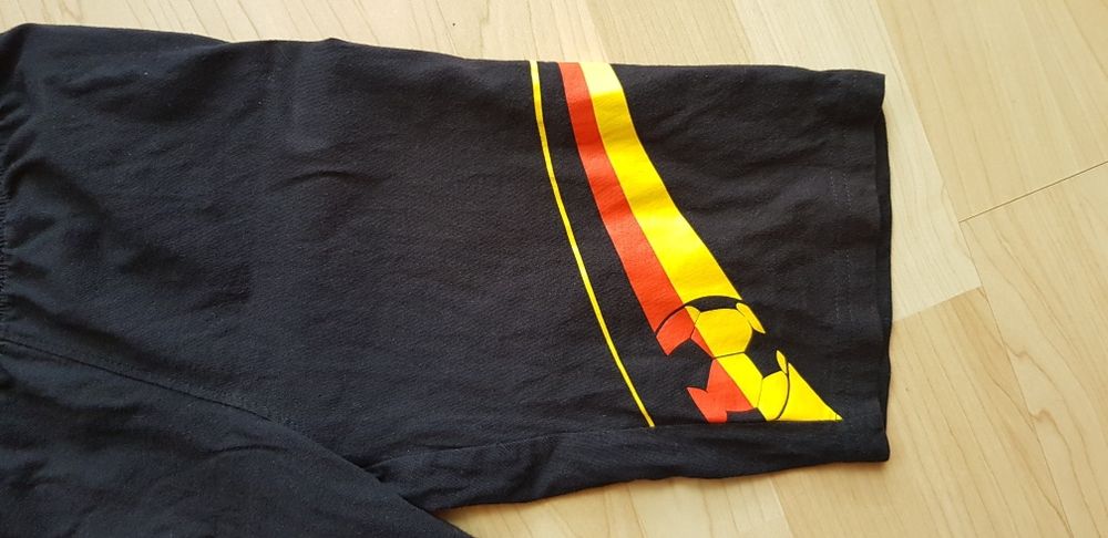 Spodenki dresowe czarne Bon Prix rozm.116 122