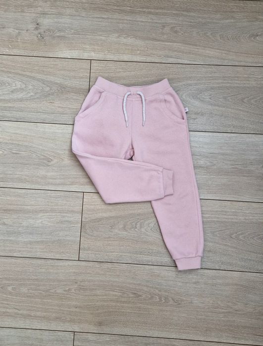 Spodnie dresowe 2-3 lata,  pudrowy róż