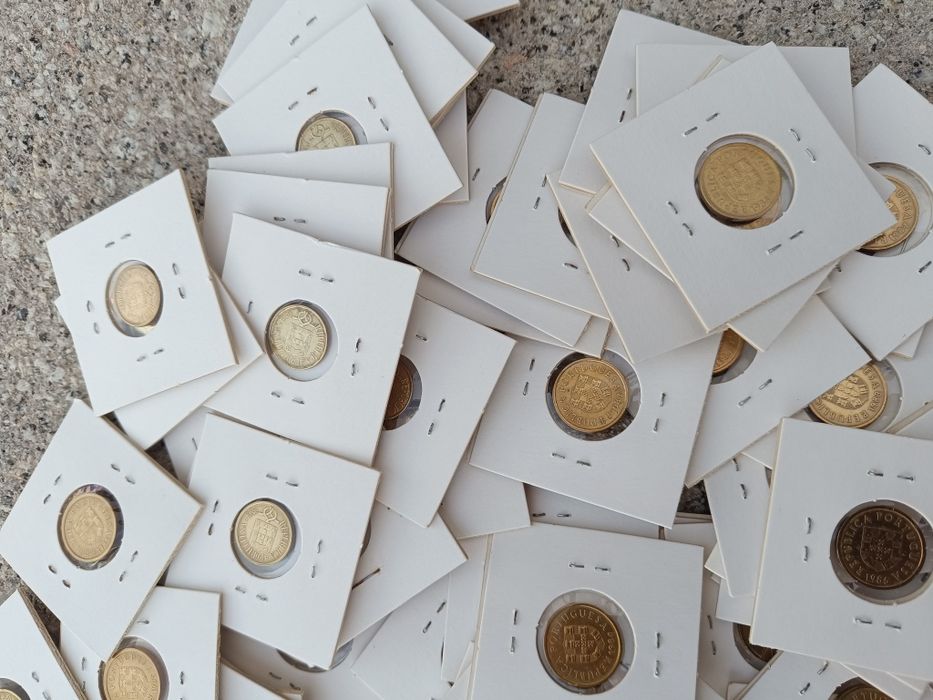Lote moedas 1 Escudo Portugal