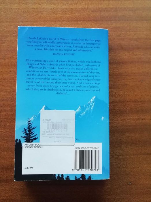 The Left Hand of Darkness - Ursula LeGuin - Ficção Científica