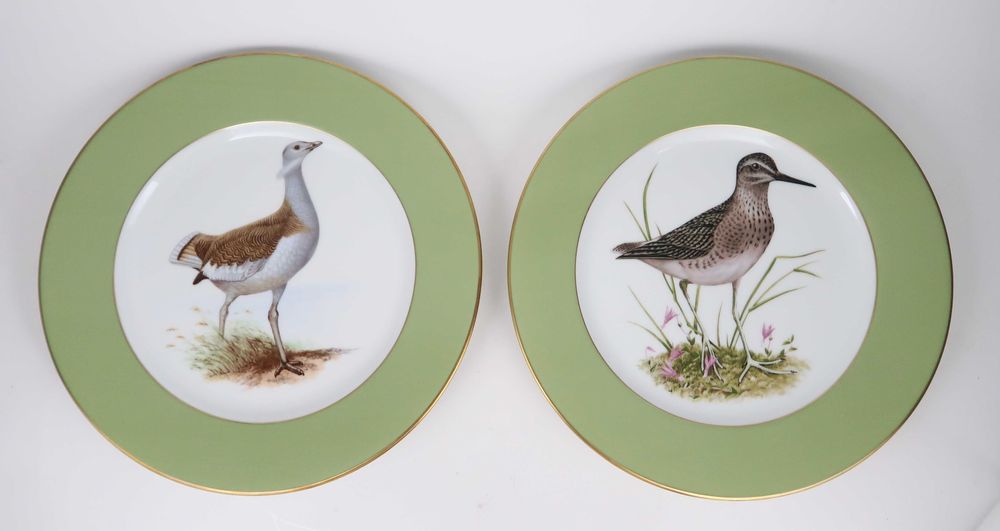 Coleção pratos Vista Alegre "Aves de caça"