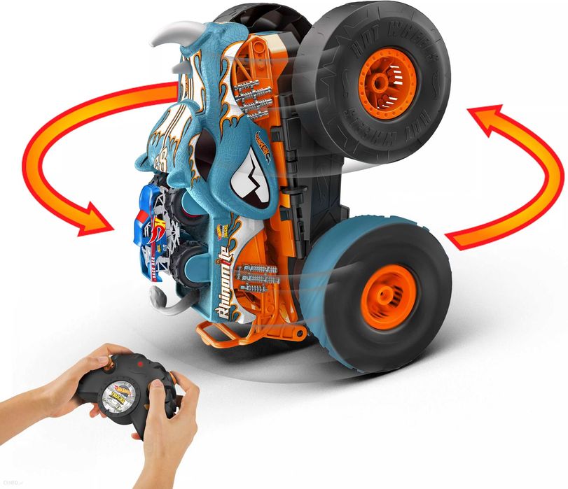 Машинка на пульті Hot Wheels Monster Trucks HPK27 на радиоуправлении