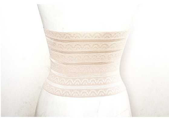 Pas damski modelujący i ściągający brzuch ŻAK BEŻOWY r. L