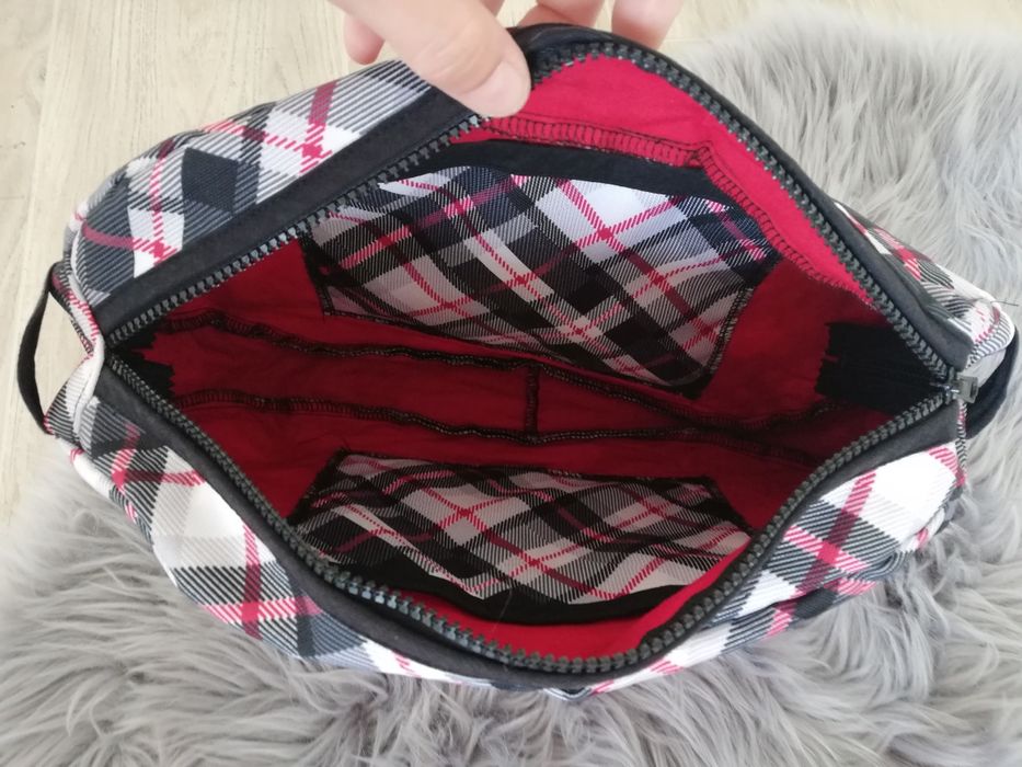 Trebka O bag Obag Moon duży Rosso pasek skóra oryginał organizer