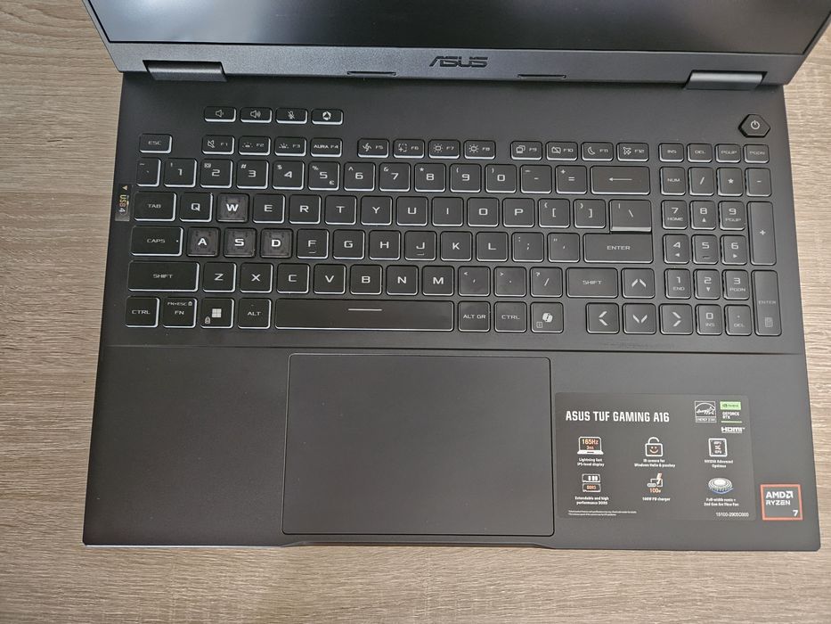 ASUS TUF Gaming A16 FA608UM-R7165 | Ryzen 7 260 | RTX 5060