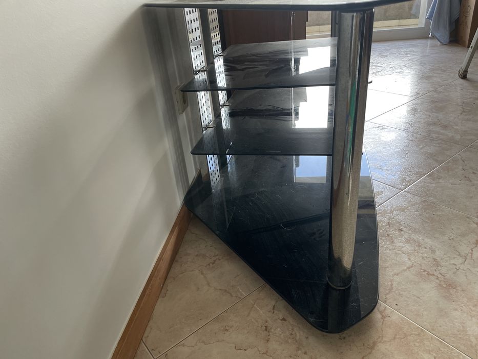 Movel tv preto novo