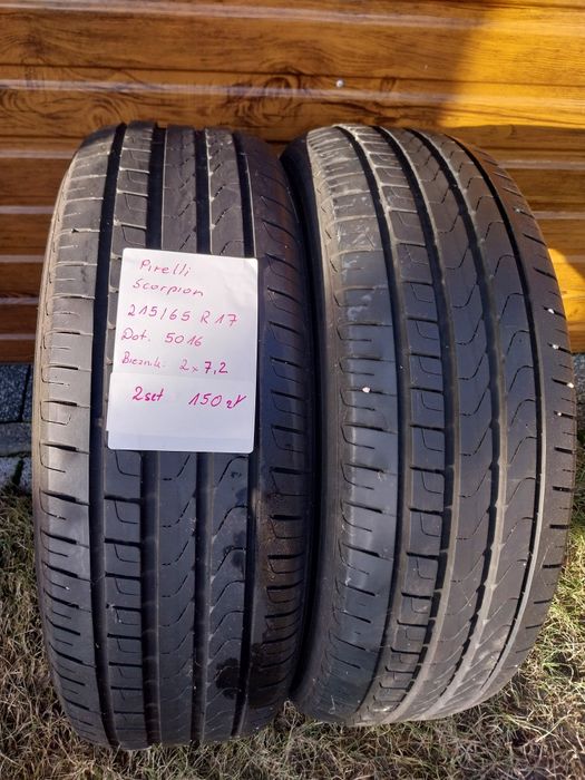 Opony, pirelli 215/65 r17, 2szt