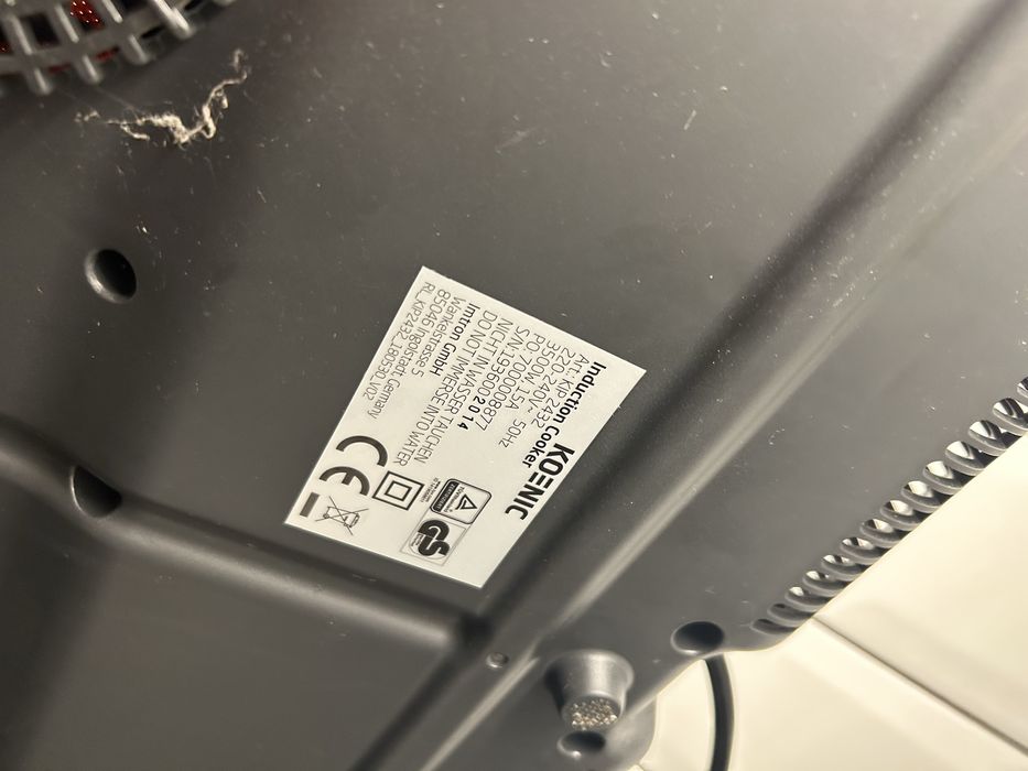 Płyta indukcyjna wolnostojąca przenośna Koenic