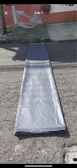 Lona impermeavel resistente ideal para coberturas