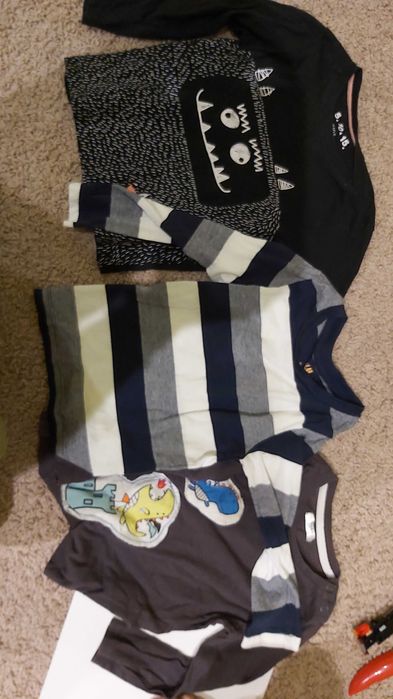 Bluzki 8 sztuk 92 paka dla chłopaka