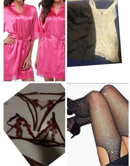 Дорослі костюми Місіс Санта піжама халат сорочки кольори білизна