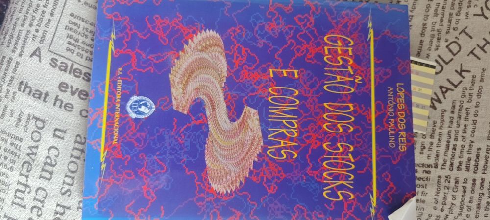 Vendo livro de gestão de stocks