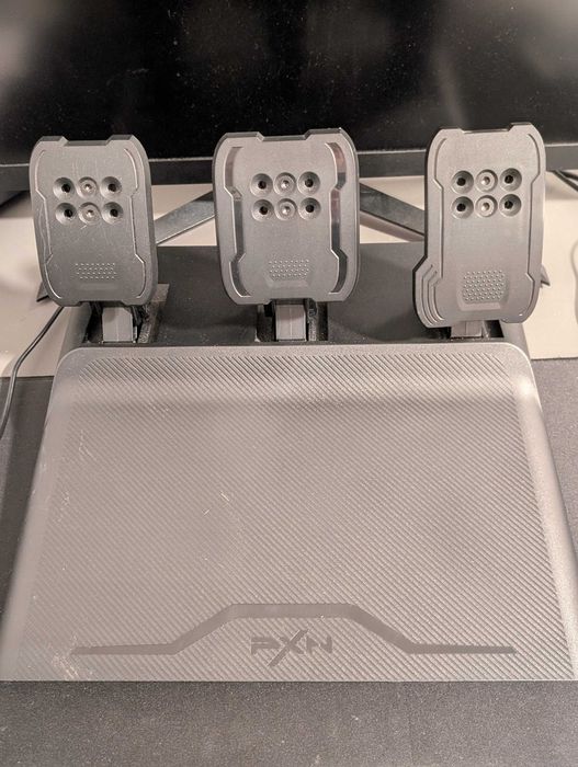 Volante PXN V99 com Force Feedback + Pedais + Shifter (Como Novo)