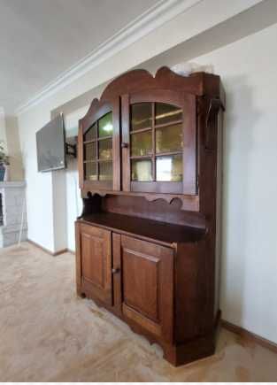 Movel sala madeira mociças ideal p/ quinta casa rustica ect ou pintar